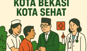 Ilustrasi Gambar Kota Bekasi Kota sehat