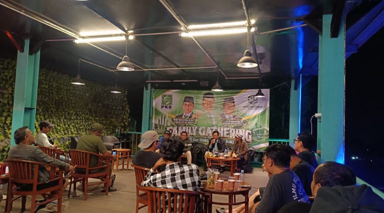 Potret Diskusi Isu Strategis Dalam Getring H.Sudjatmiko Bersama Jajaran PKB Kota Bekasi
