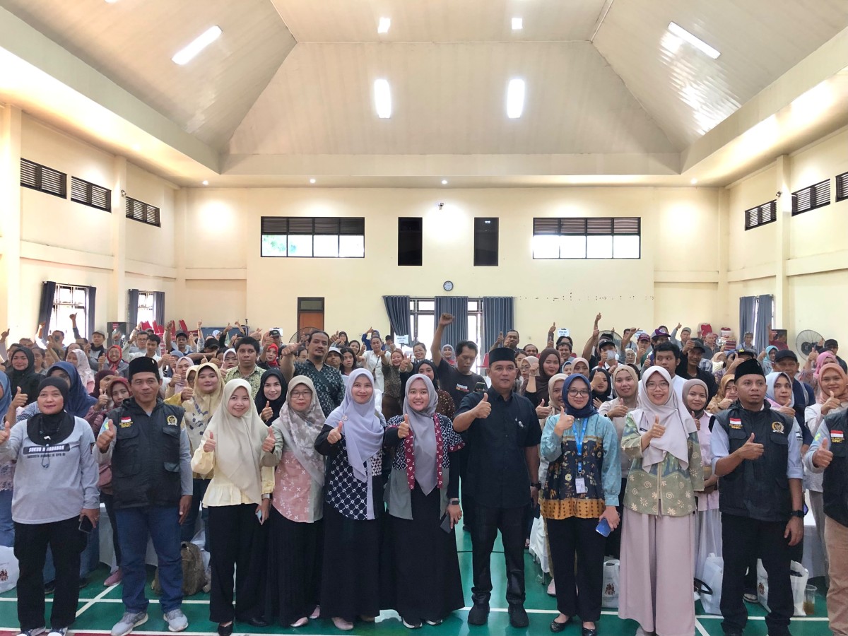 Potret KegiatanSosialisasi Program Bangga Kencana digelar di Balai Rakyat Kelurahan Beji, Kecamatan Beji, Kota Depok, Jawa Barat, Sabtu 31 Oktober 2026.